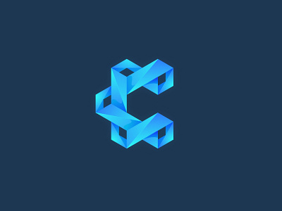 Blockchain based company logo blockchain branding crypto logo