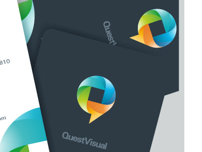 Quest Visual corporate ID corporate identity logo logo design
