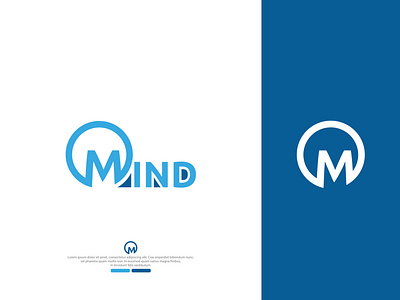 Mind negative space - LOGO