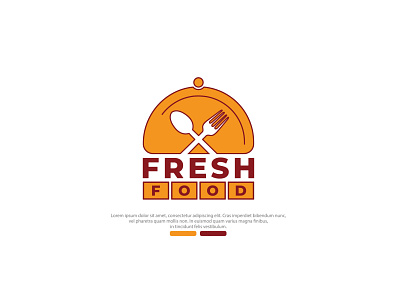 Fresh Food - Logo branding branding logo design clean logo creative logo design design flat logo design food logo design fresh food fresh food logo fresh food logo design freshfood graphic design logo logo design