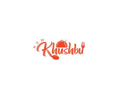 NEW KHUSHBU - logo branding branding logo design creative logo design design graphic design khushbu khushbu logo khushbu logo design logo logo design new khushbu rastaurant rastaurant logo