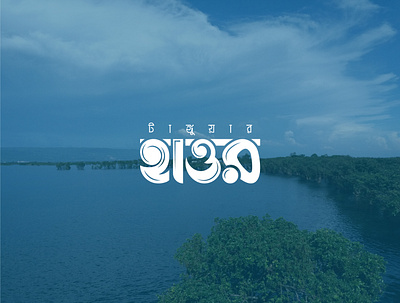 Tanguar Haor - টাঙ্গুয়ার হাওর bangla typo bangla typo logo bangla typography branding branding logo design creative logo design design graphic design logo logo design tanguar haor tanguar haor টাঙ্গুয়ার হাওর typography design টাঙ্গুয়ার হাওর