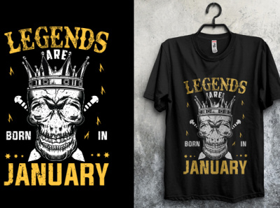 Legend are born in January.