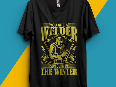 welder t-shirt design design graphic design illustration t shirt design t shirt design tee tshirt tshirt design typography welder welder t shirt design welder tshirt design