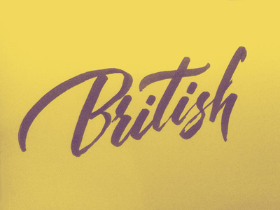 Brush Script Practice