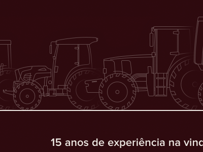 Agriculture Machinery Illustration illustration tractor web design webdesign