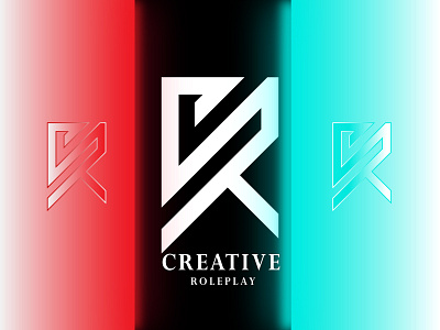 Creative 'C&R' Combination Letter mark logo 3d brand identity branding creative custom logo design graphic design inetial letter logo logo logo design typogaphy