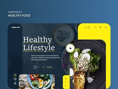 HEALTHY FOOD graphicdesign uidesign uxdesign webdesigner webdesignsprime webdeveloper webdevelopment