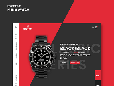 ECOMMERC MEN'S WATCH graphicdesign rolex uidesign webdesign webdesigner webdesignsprime webdeveloper webdevelopment