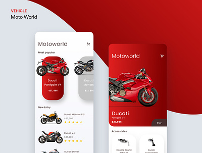 Vehicle Moto World appdeveloper appdevelopment designideas motoworld uidesign uxdesign vehicle webdesign webdesignsprime websitedesign