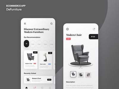 Ecommerce App | De Furniture