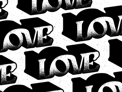 l0v3! design illustration lettering retro type typeface