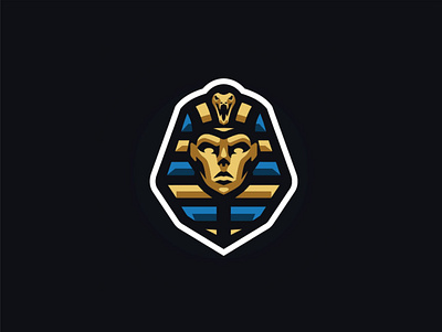 Pharaoh Mascot Logo