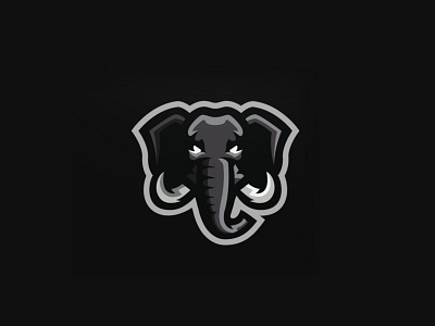 Elephant Mascot Logo
