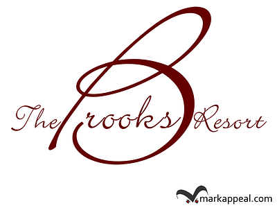 The Brooks Resort corporate identity logo marketing