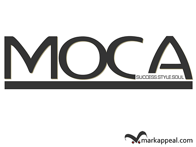 MOCA Magazine Logo corporate identity logo magazine marketing