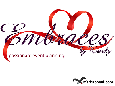 Concept Embraces by Wendy business naming concept event planning logo marketing