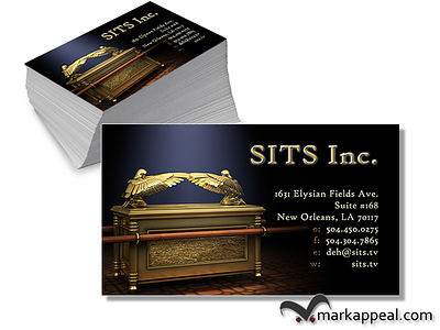 Business Cards for SITS Inc business cards corporate identity marketing