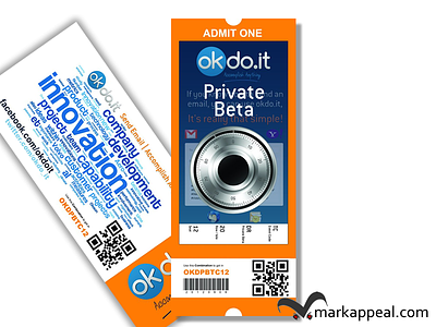 Private Beta Tickets fo okdo.it marketing tickets