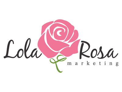 Lola Rosa Marketing Logo by Lindsay Itani - Dribbble