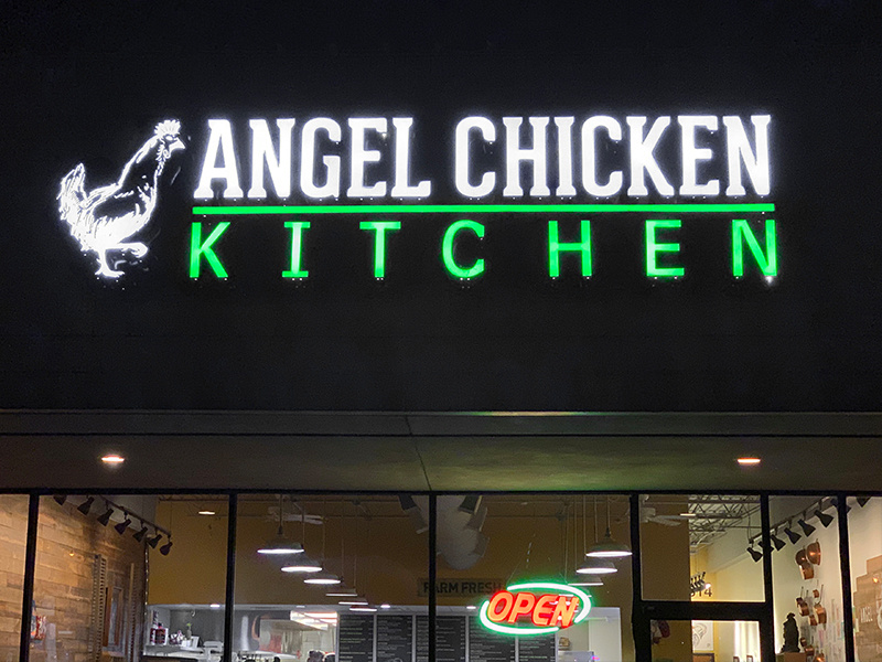 Angel Chicken Kitchen by Lindsay Itani on Dribbble