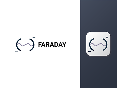 Faraday adobe android app battery faraday illustrator launcher icon side project svg