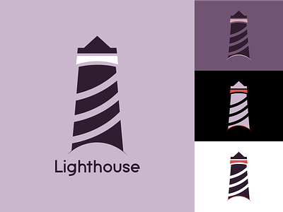 Lighthouse adobe android app design icon icon design illustrator lighthouse logo logodesign mobile