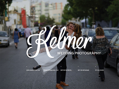 Ben Kelmer Photography identity logo photography prospect typography wedding