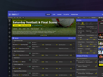 Betting company bets betting company redesign sportsbook ui ux web