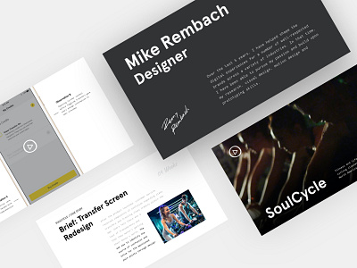 Portfolio Preview case studies deck design keynote layout portfolio presentation slides