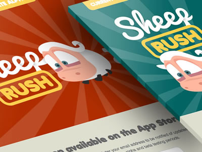 Sheep Rush responsive landing bootstrap css3 game html5 ios ipad iphone responsive rush sheep sheep rush