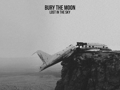 Bury The Moon - Album Art Concept album art art black and white clean design graphic graphic design light minimal music surreal