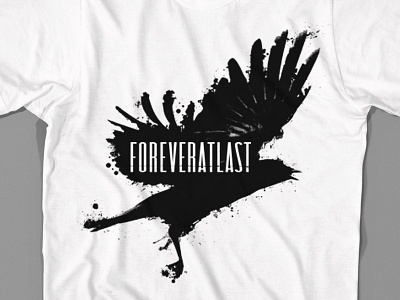 Forever At Last - Ravens art band bird design manipulation merchandise music photo photoshop shirt sureal