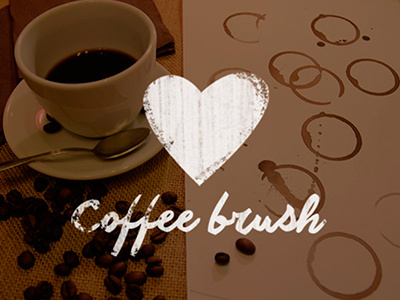 FREEBIE – Coffee stain brush