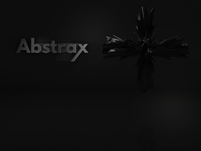 Abstrax Vol 1 3d abstract black element graphic