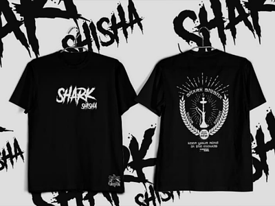 Shark Shisha Clothing clothing design graphic illustration logo photoshop typo typographic typography