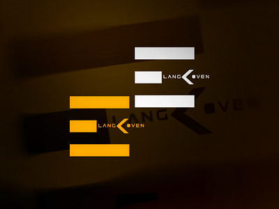 Logo Design for Elangkoven black brand branding design graphic logo logo designer personal vector yellow