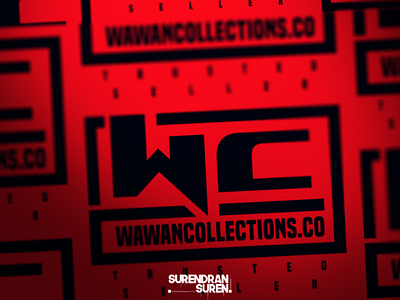 Logo Design For WawanCollections.Co brand design branding design flat icon logo logotype shapes typo typography vector