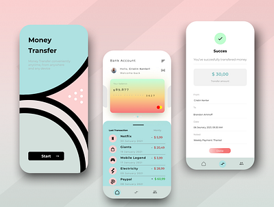 Financial Services Mobile App bank brand design finance fintech ui uiux design ux