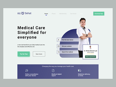 Medicine Landing Page