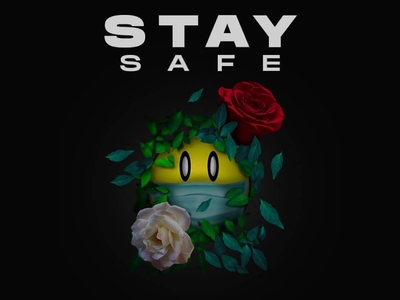 stay safe poster by Fikri Naufal on Dribbble