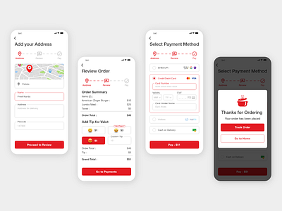 DailyUI - Checkout Page app branding checkout checkout application dailyui design design jobs design thinking exploration food ordering application graphic design minimal swiggy ui ui design ux zomato