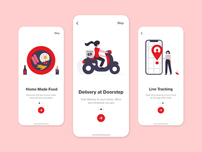 Food Delivery - Onboarding