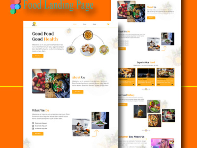 Landing page... design landing page ui ux website