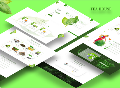 Tea house website app design figma graphic design illustration jpg landing page landingpage design mobile app ui ui design uiux unique design user interface ux web webdesign website