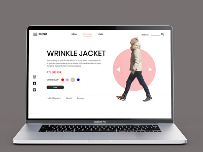 Clothing Brand Landing Page