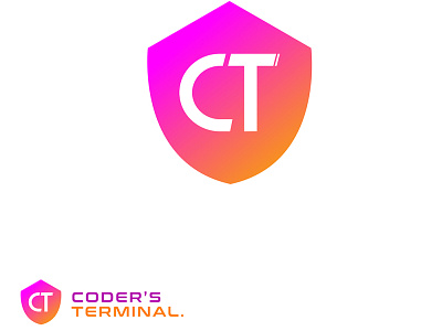Coder's Terminal Logo graphic design logo