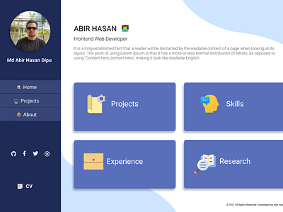 Personal Site of Abir Hasan