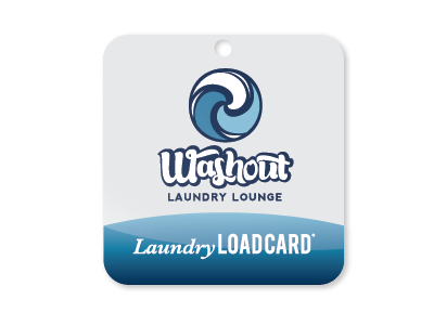 LaundryLOADCARD Front blue clothes dryer laundry laundry lounge lounge out swirl swoosh wash washer washout wave