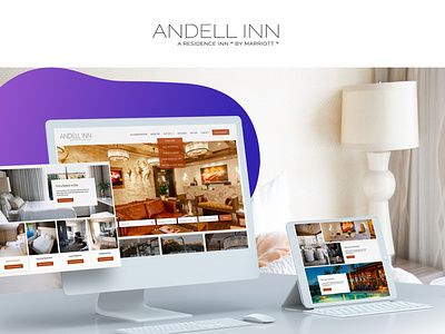 Andell Inn boutique hotel traveling webdesign website